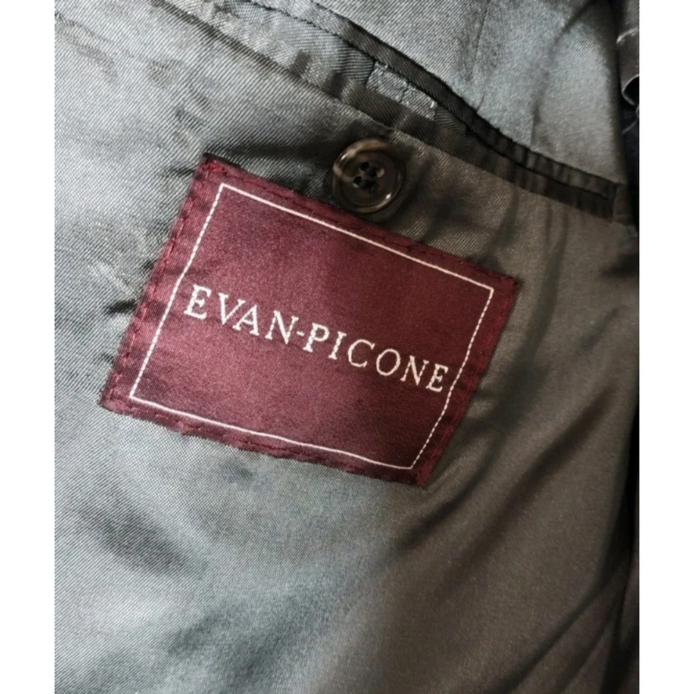 Evan Picone Dark Gray Men's Blazer